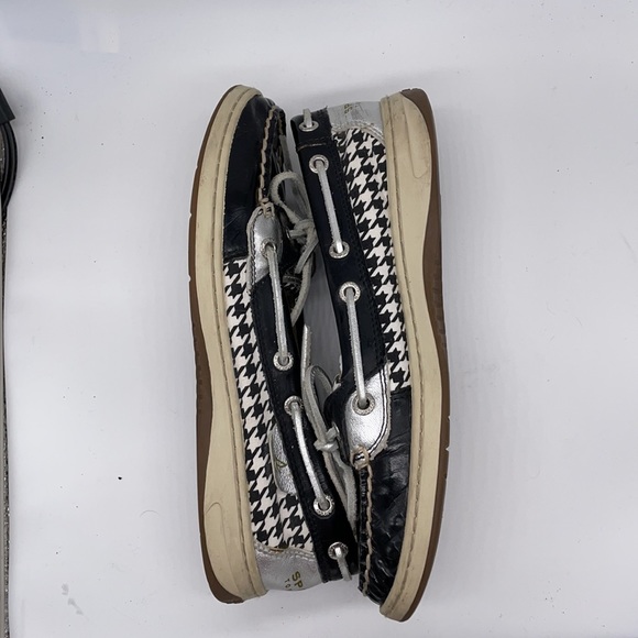 Sperry top sider houndstooth shoes sailorcore - Picture 4 of 9